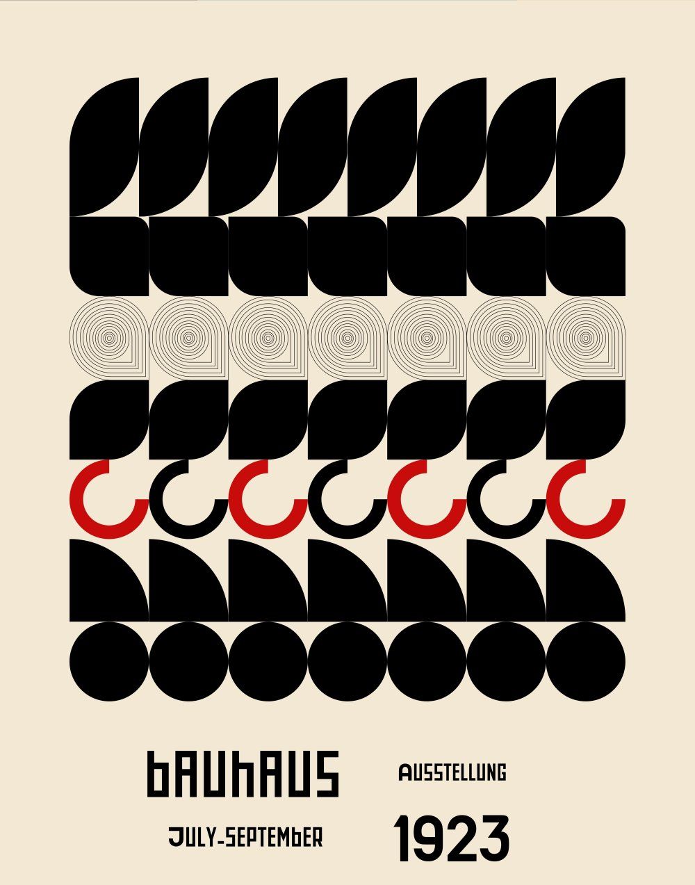 Konten Poster Bauhaus Collection