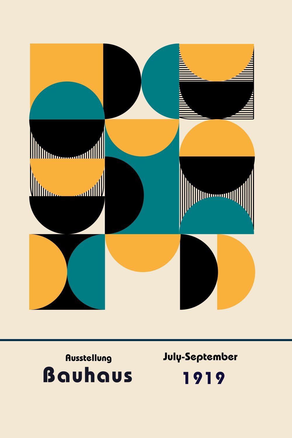 Konten Poster Bauhaus Collection