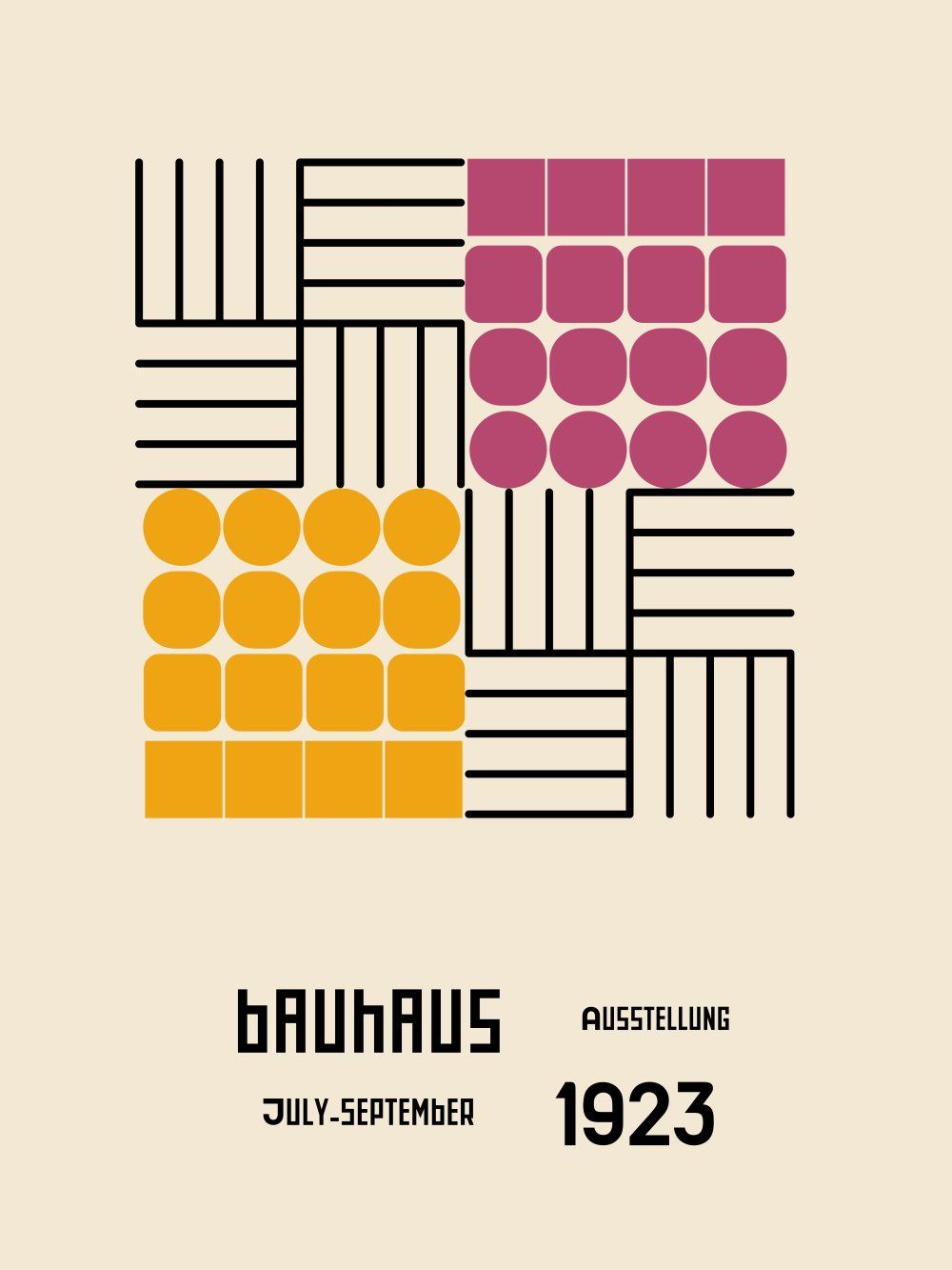 Konten Poster Bauhaus Collection