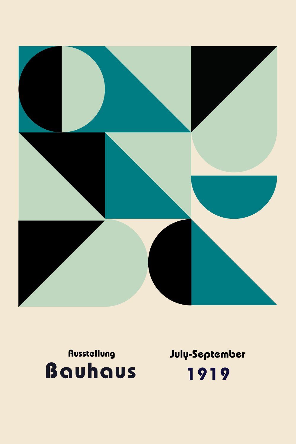 Konten Poster Bauhaus Collection