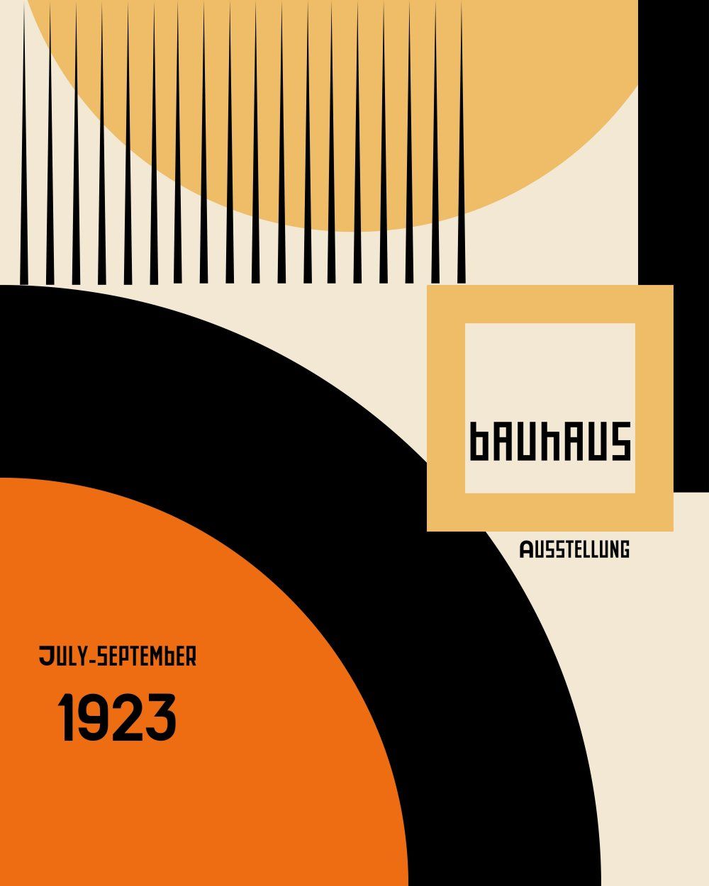Konten Poster Bauhaus Collection