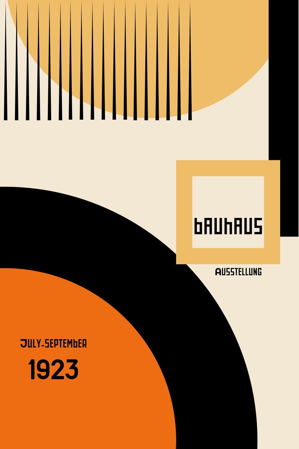 Konten Poster Bauhaus Collection