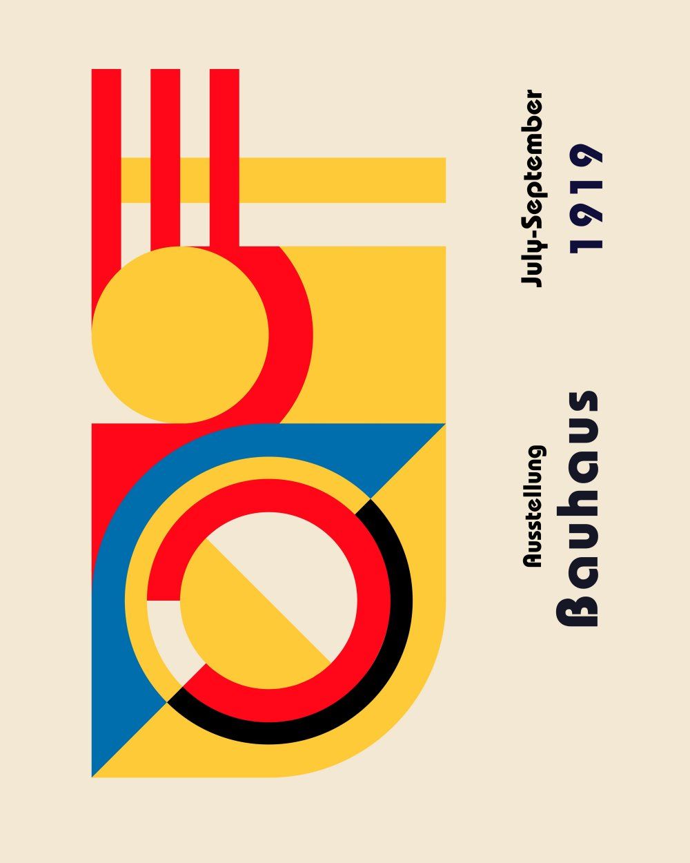 Konten Poster Bauhaus Collection