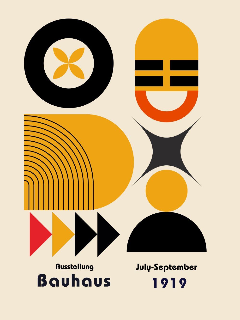 Konten Poster Bauhaus Collection