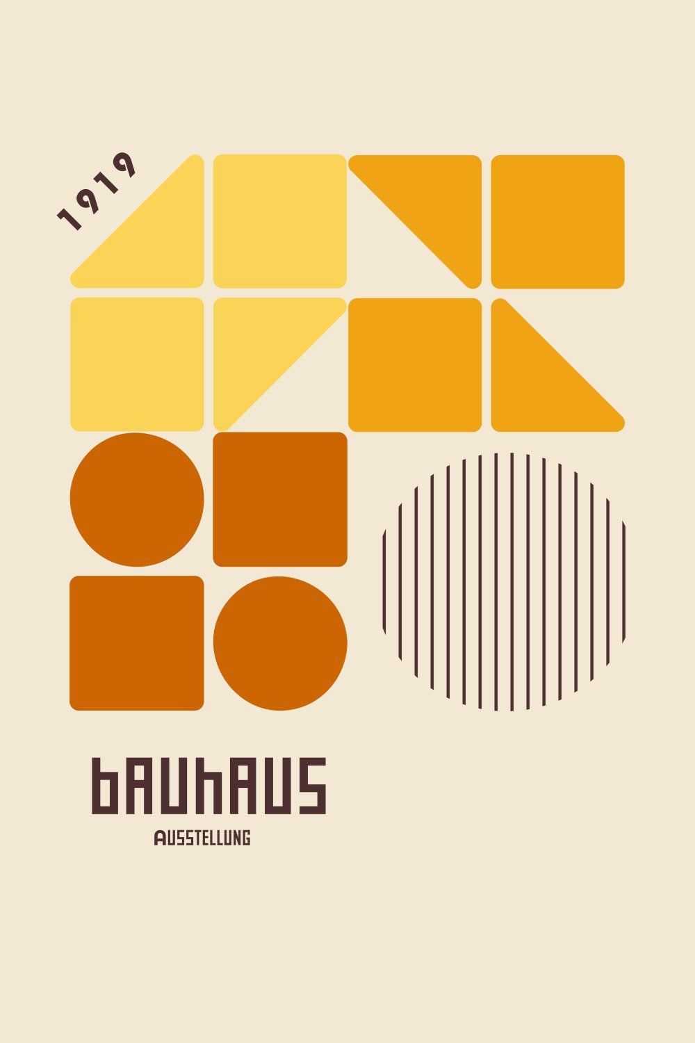 Konten Poster Bauhaus Collection