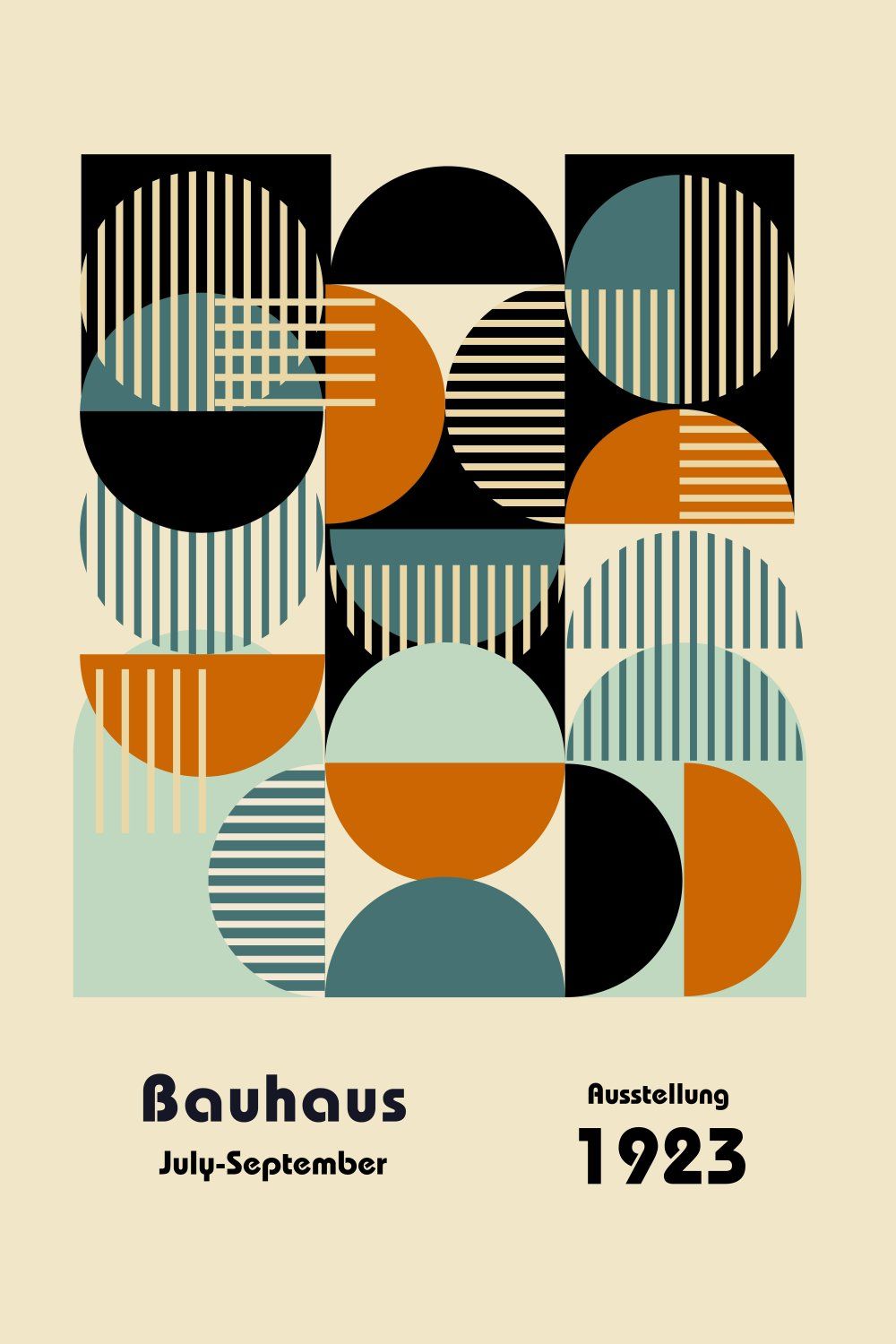 Konten Poster Bauhaus Collection