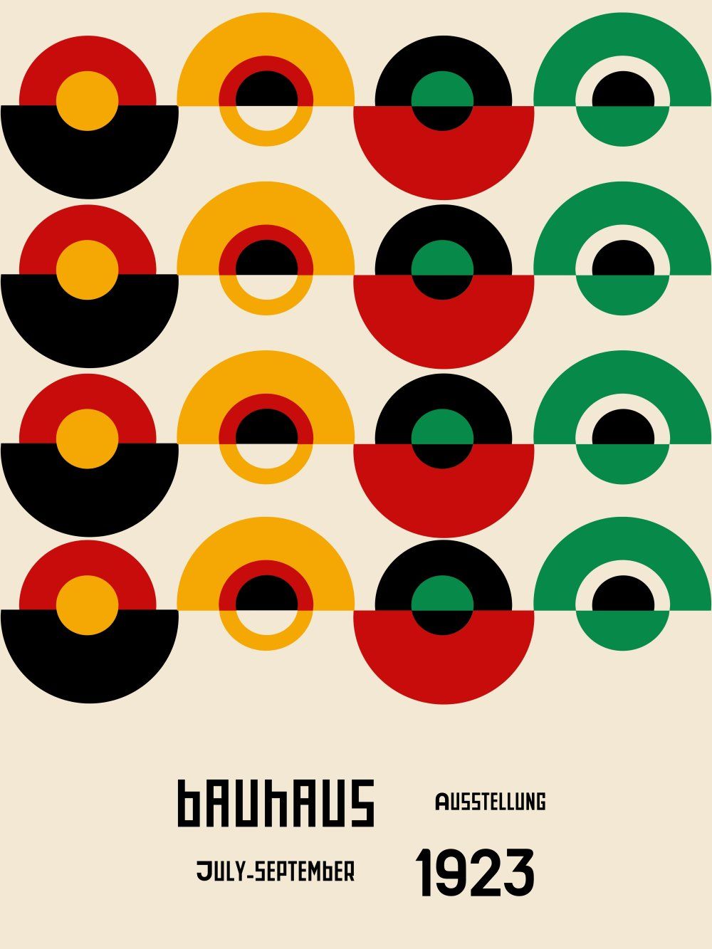 Konten Poster Bauhaus Collection