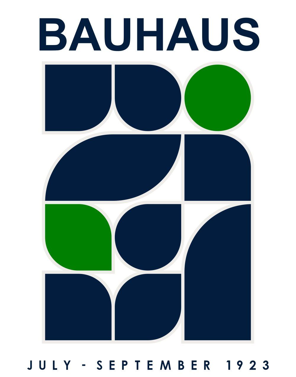 Konten Poster Bauhaus Collection