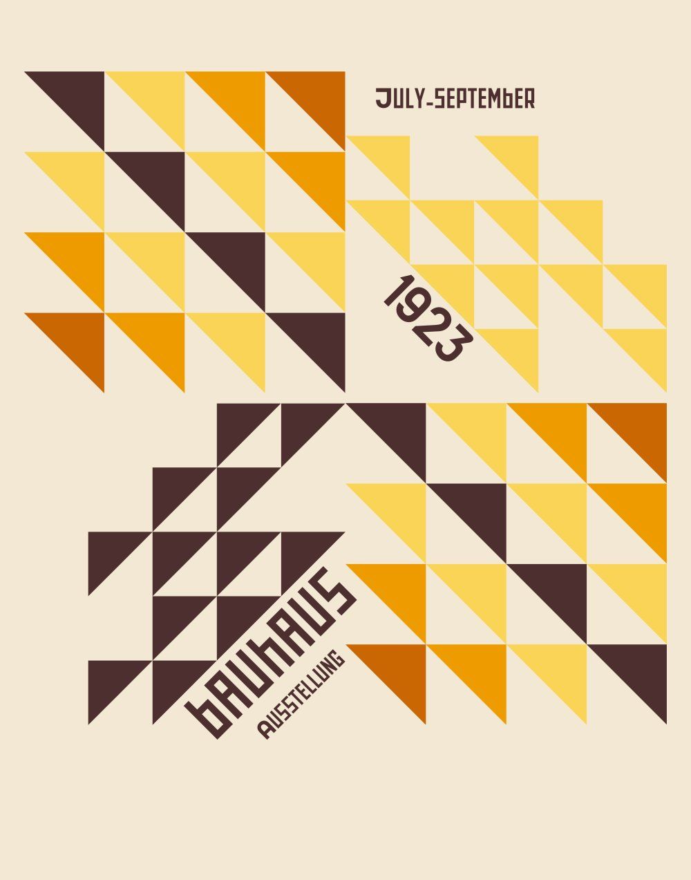 Konten Poster Bauhaus Collection 1400 Plus 11X14 Inch