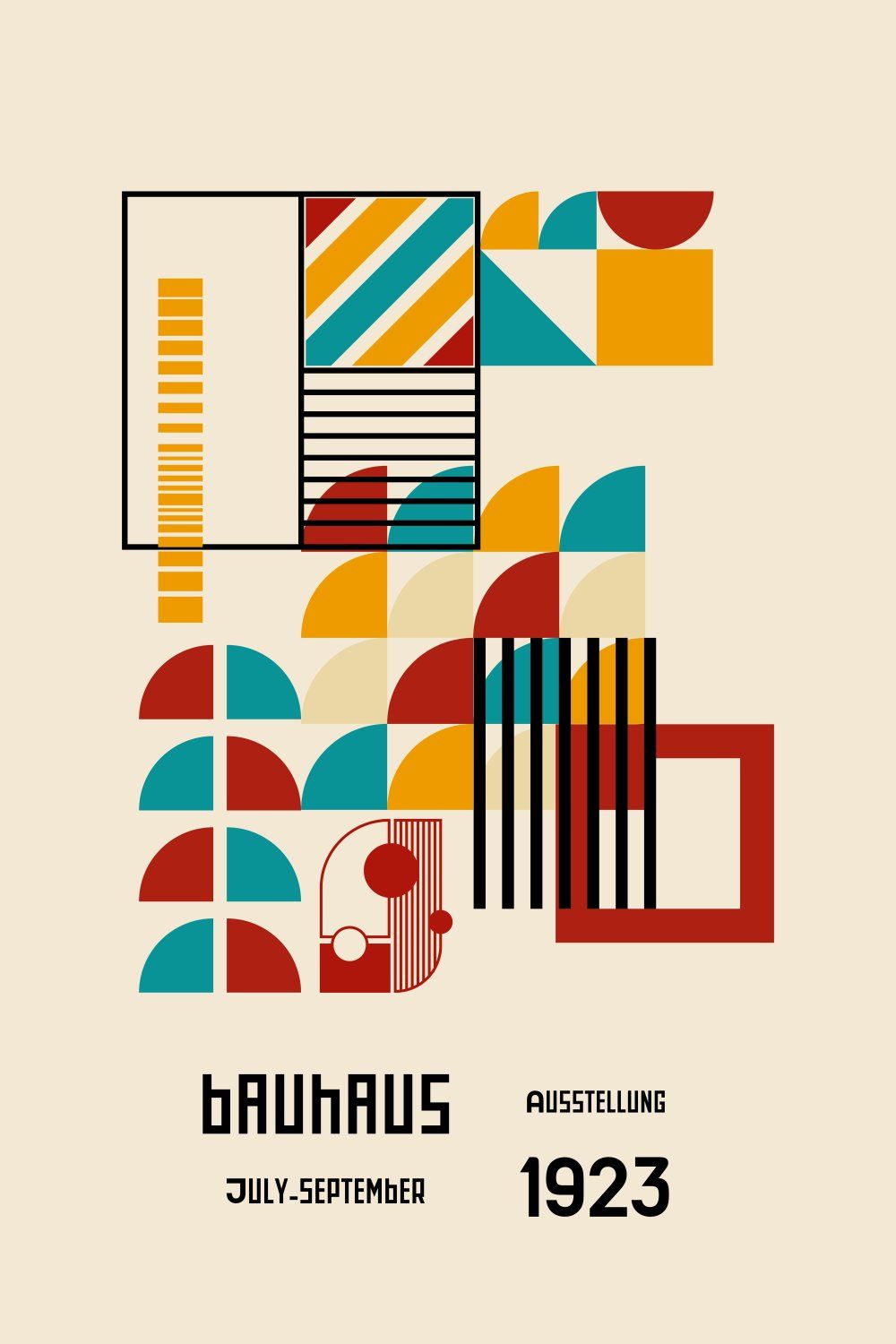 Konten Poster Bauhaus Collection Rasio 2 3