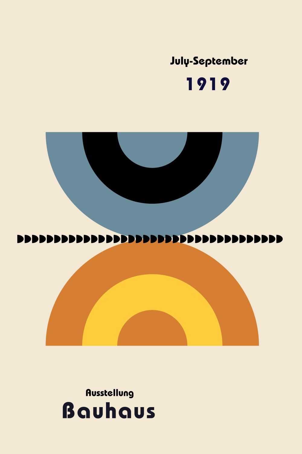 Konten Poster Bauhaus Collection Rasio 2 3