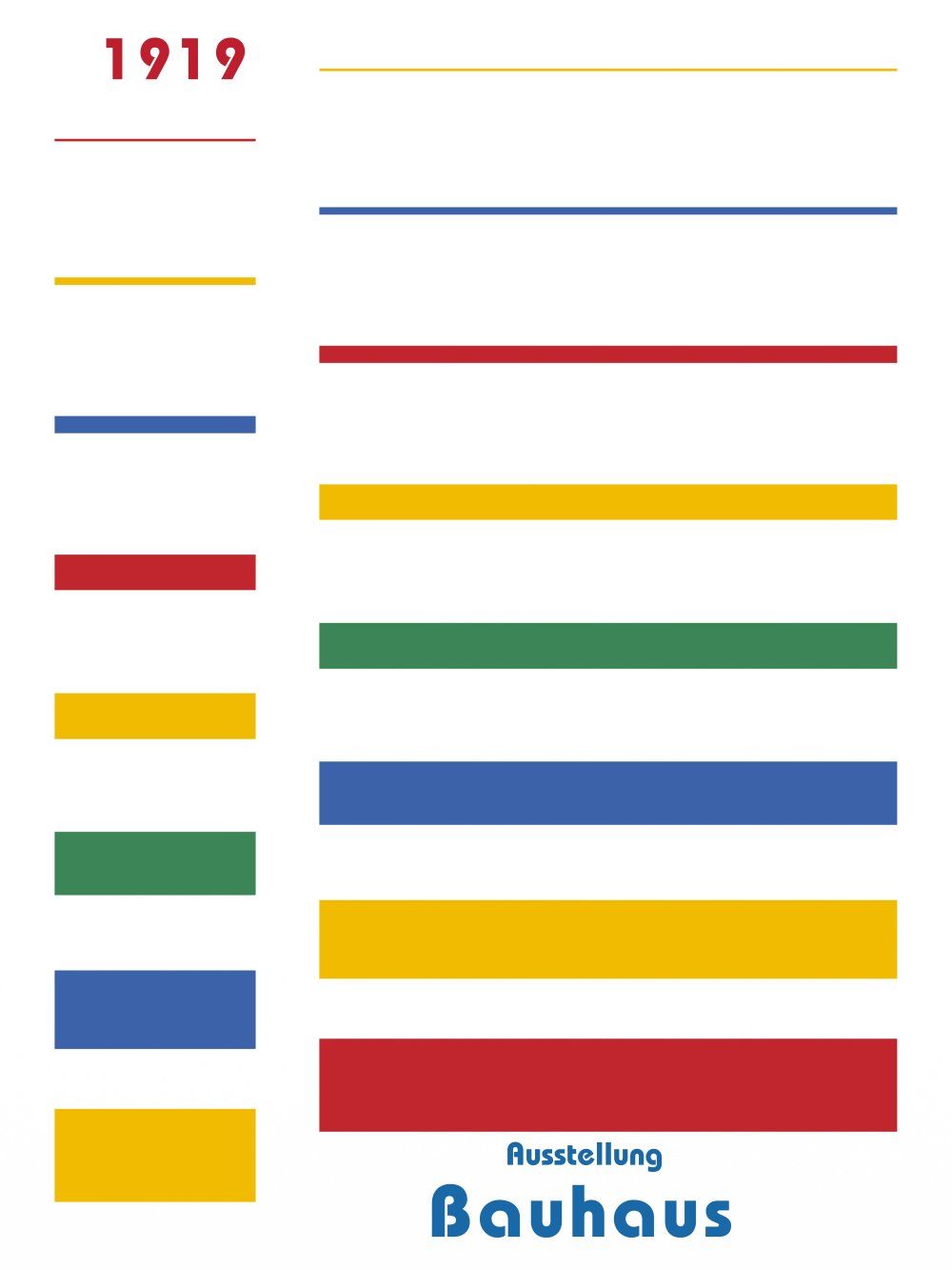 Konten Poster Bauhaus Collection Rasio 3 4