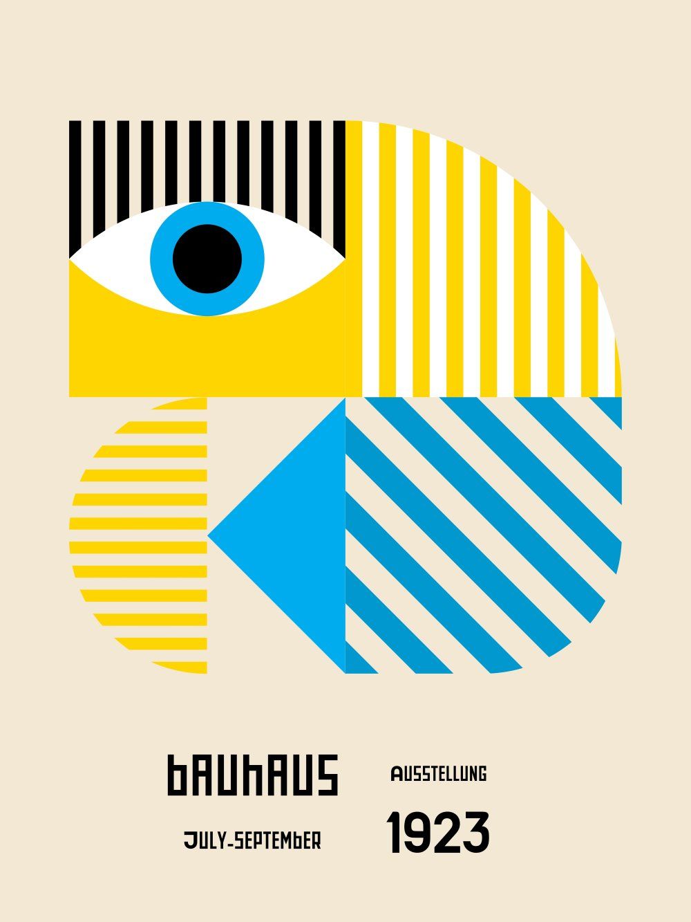 Konten Poster Bauhaus Collection Rasio 3 4