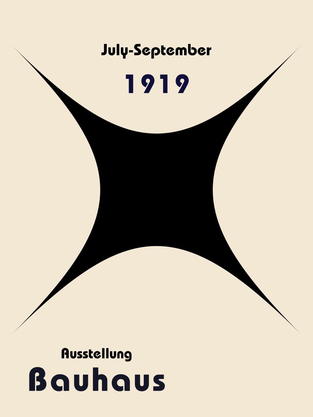 Konten Poster Bauhaus Collection Rasio 3 4