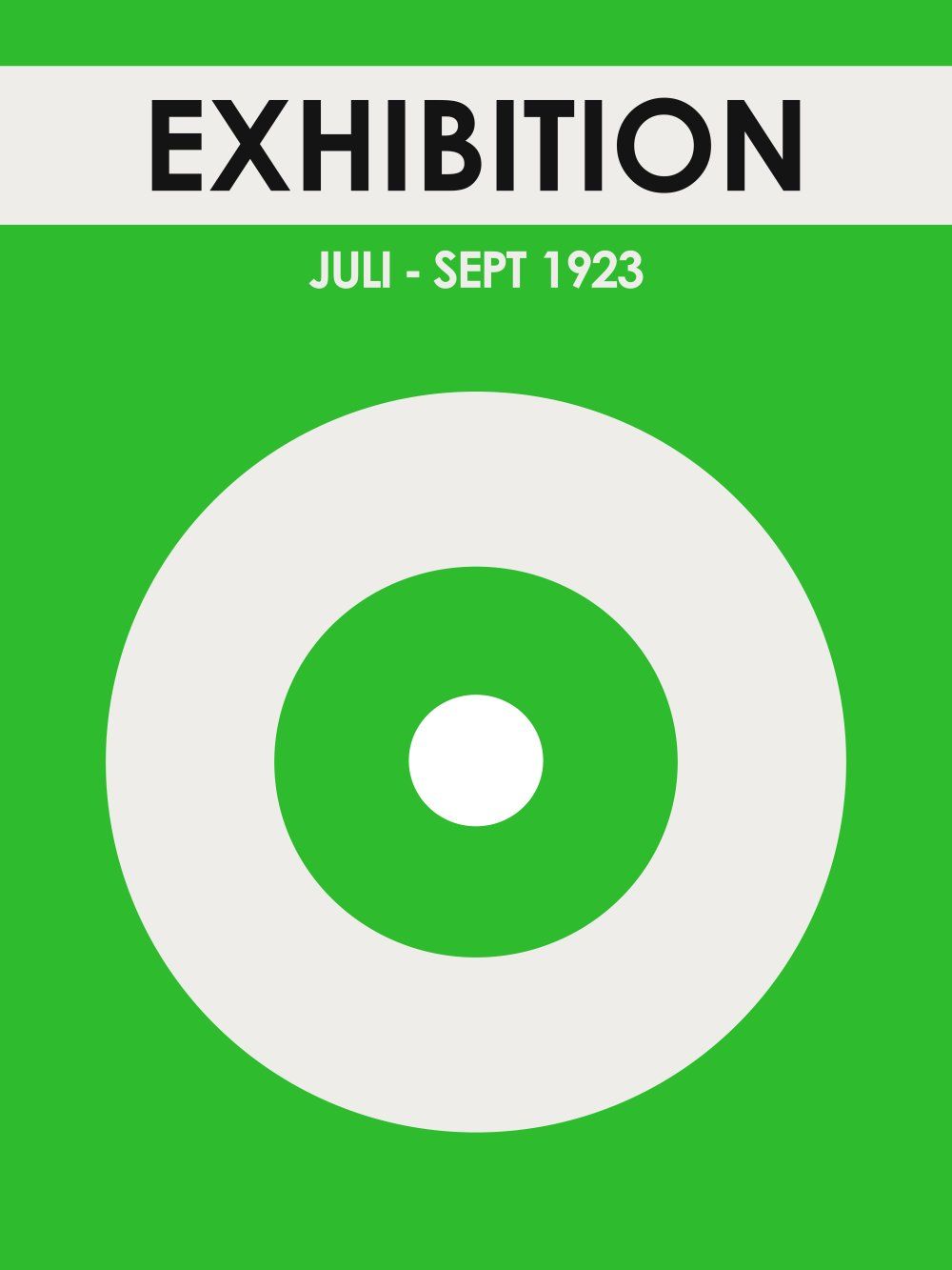 Konten Poster Exibisi Bauhaus