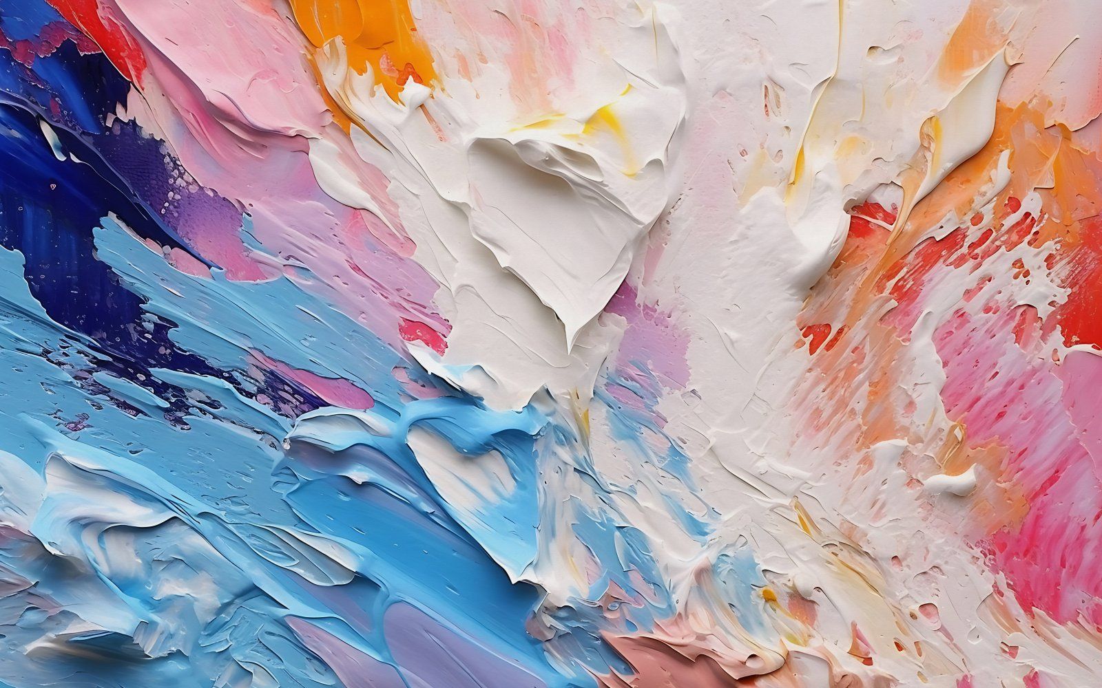 Konten Warna Abstrak Berwarna