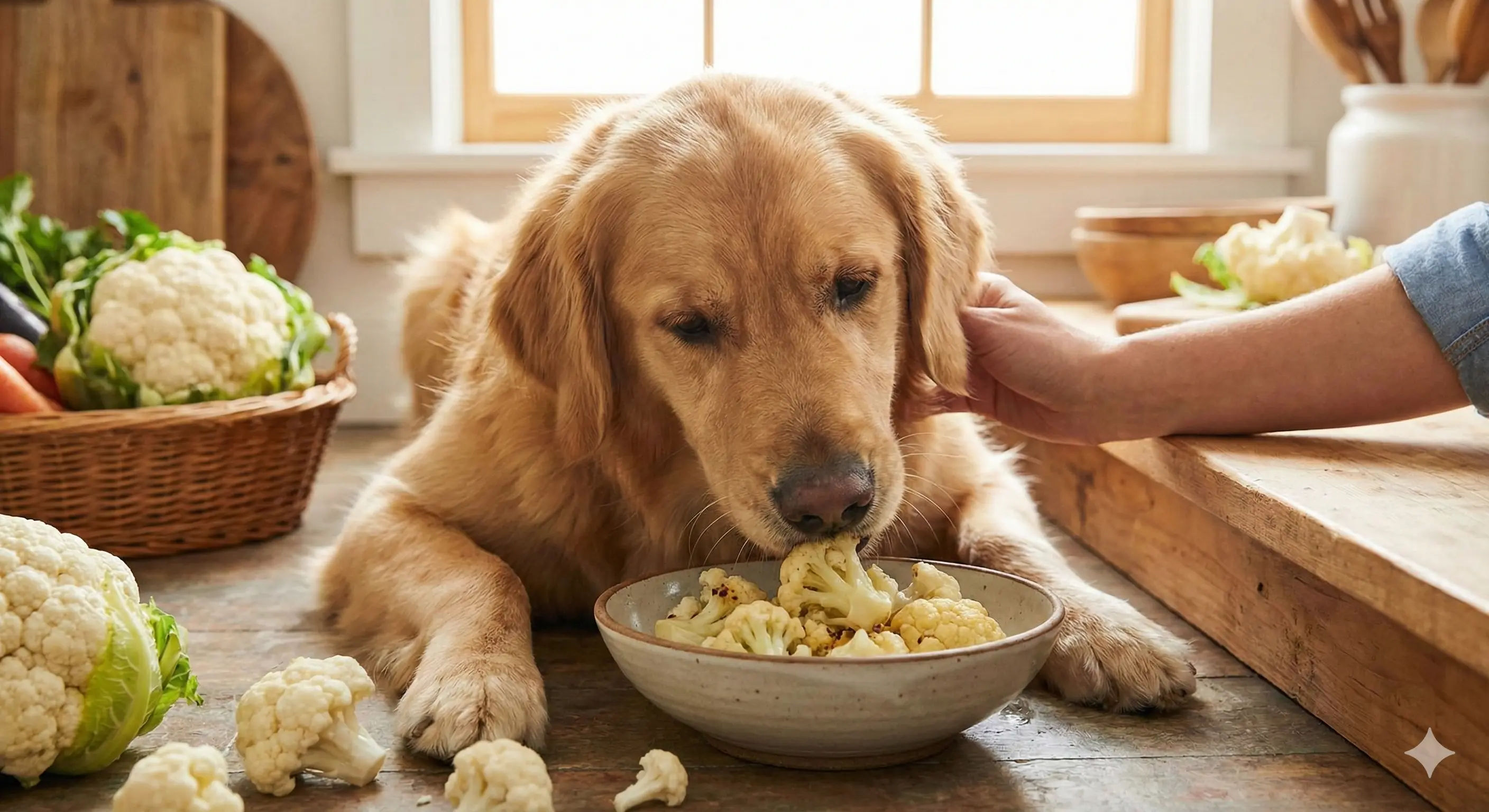 ¿Los perros pueden comer coliflor? Beneficios y riesgos explicados