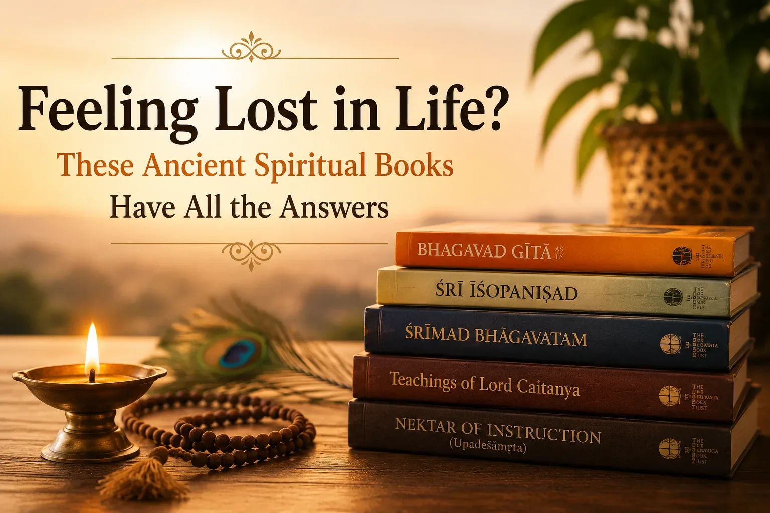 Feeling Lost in Life? These Ancient Spiritual Books Have All the Answers