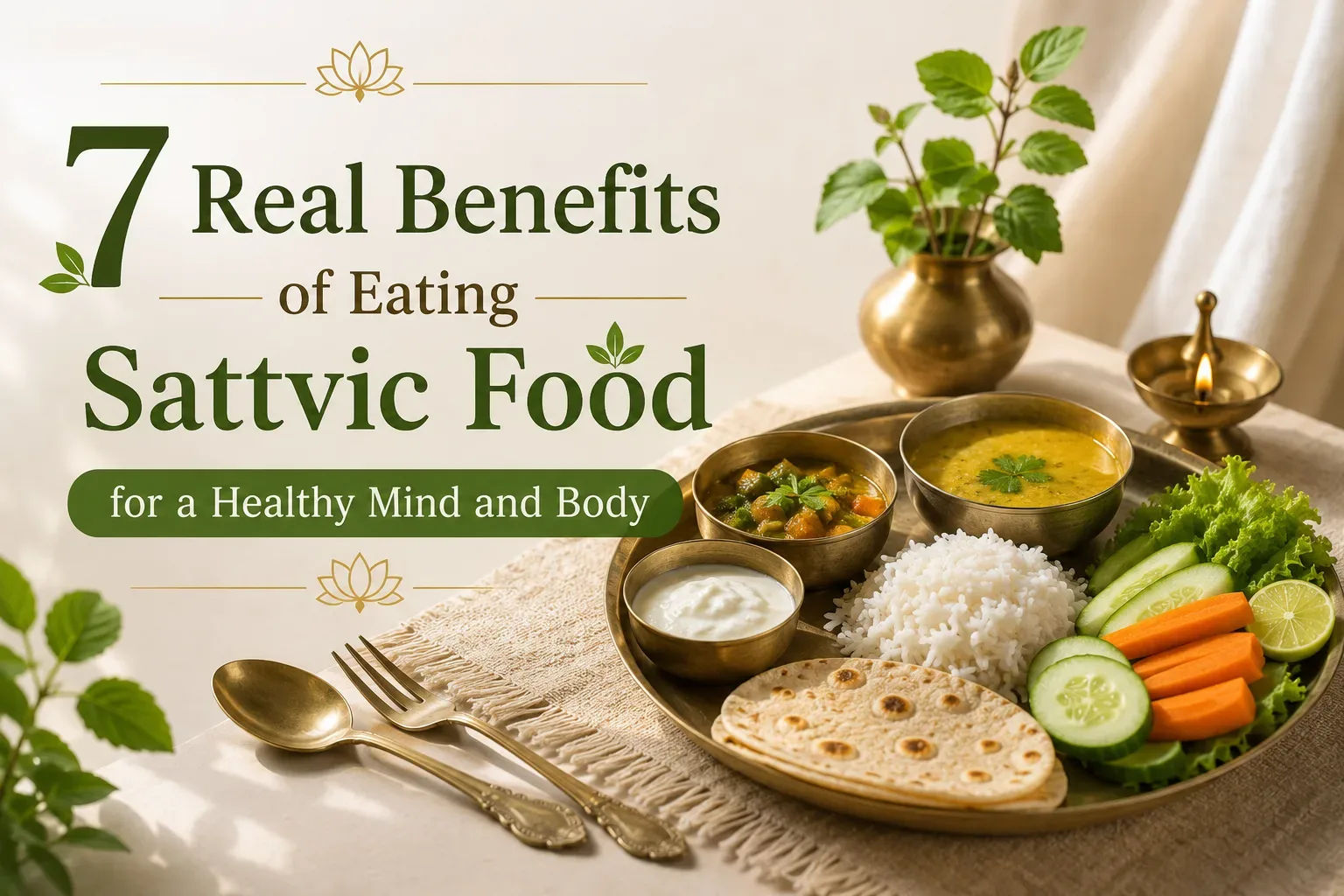 7 Real Benefits of Eating Sattvic Food for a Healthy Mind and Body