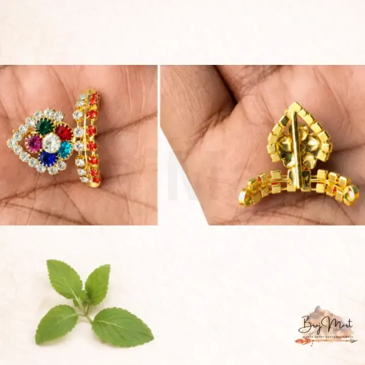Multicolor Crystal Mukut 2