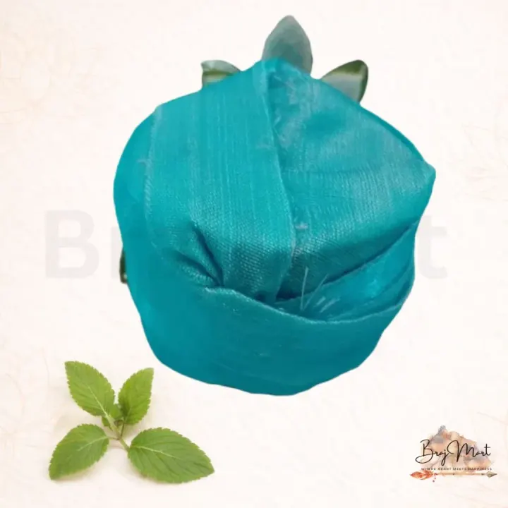 Sky Blue Daimond Mukut 3