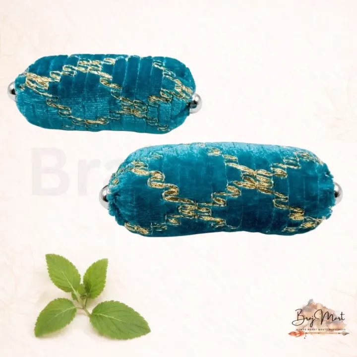 Turquoise Velvet Pillows