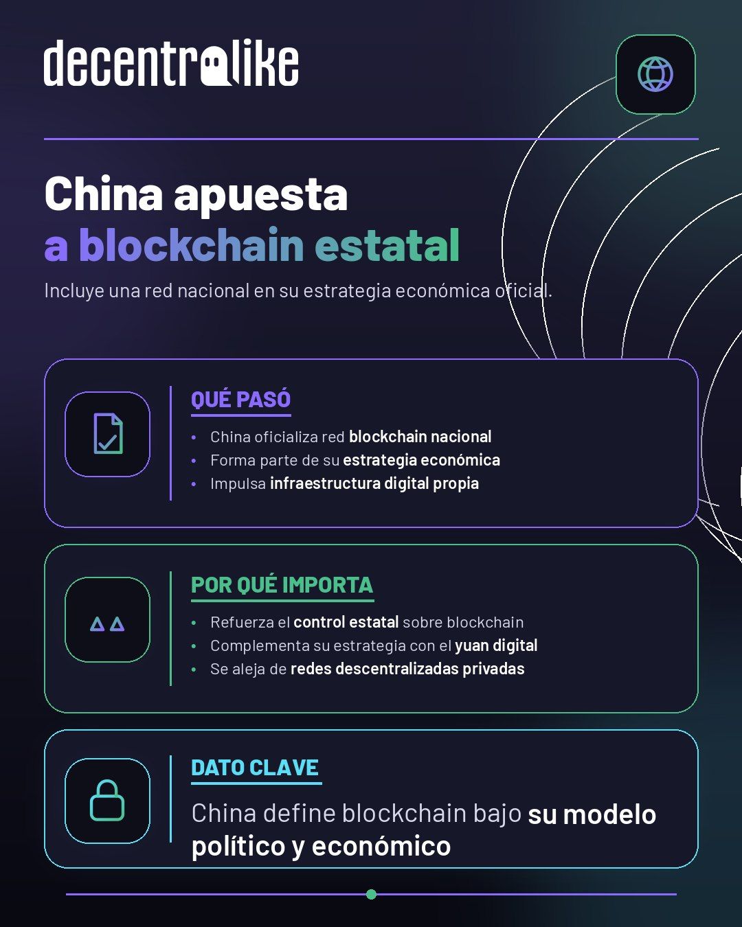 China impulsa red blockchain nacional