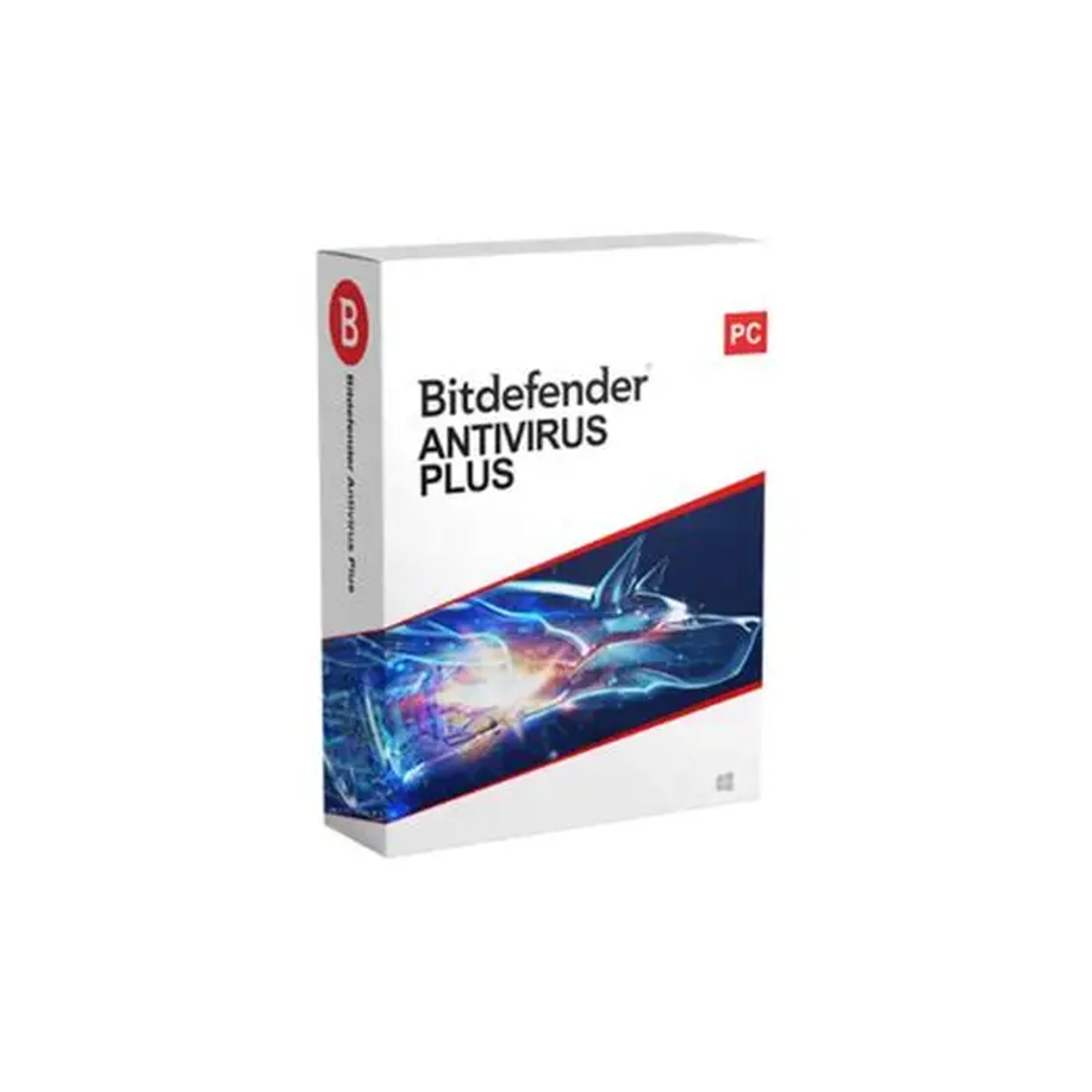 Bitdefender Antivirus Plus 1 User 1 Year for PC
