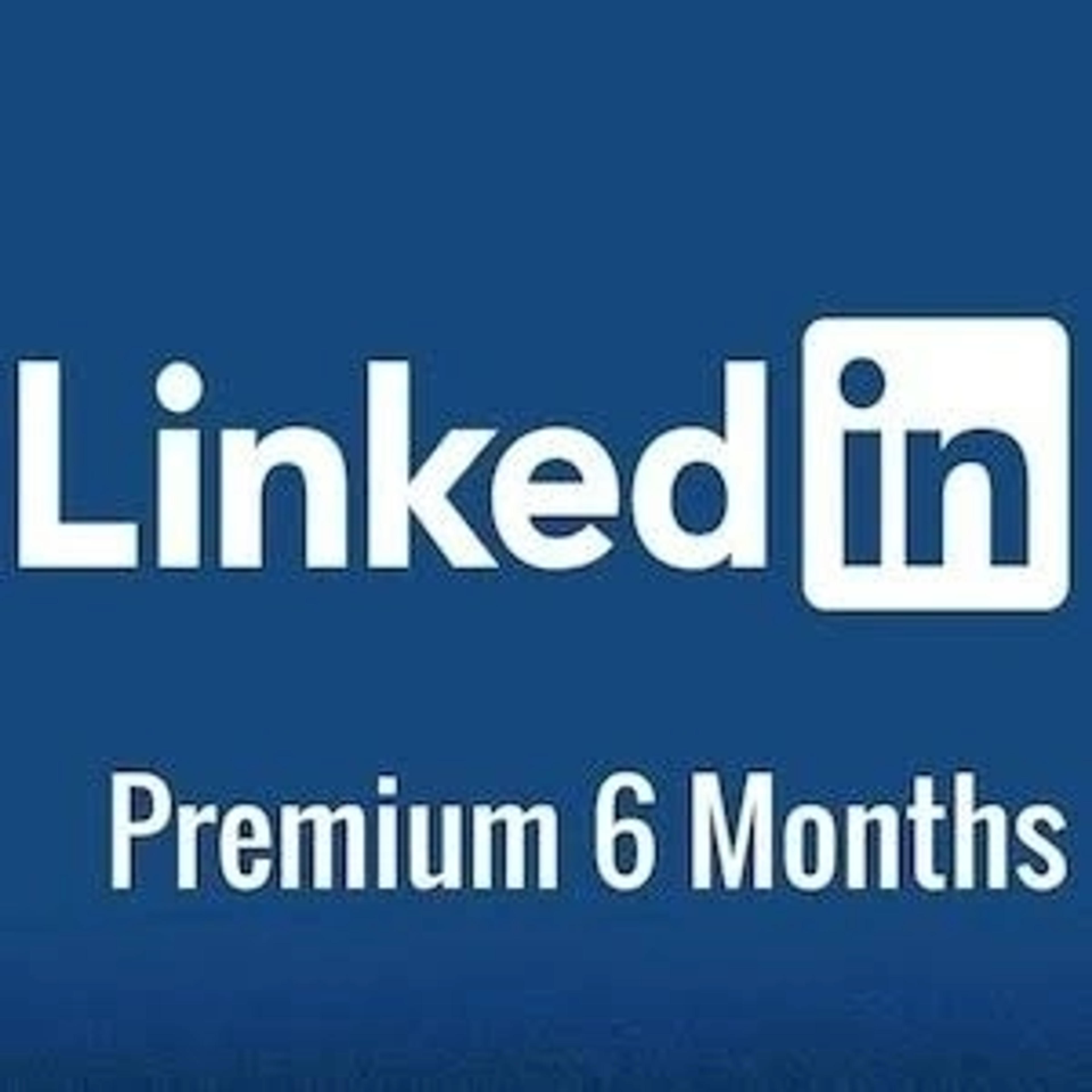 LinkedIn Learning Premium 6 months