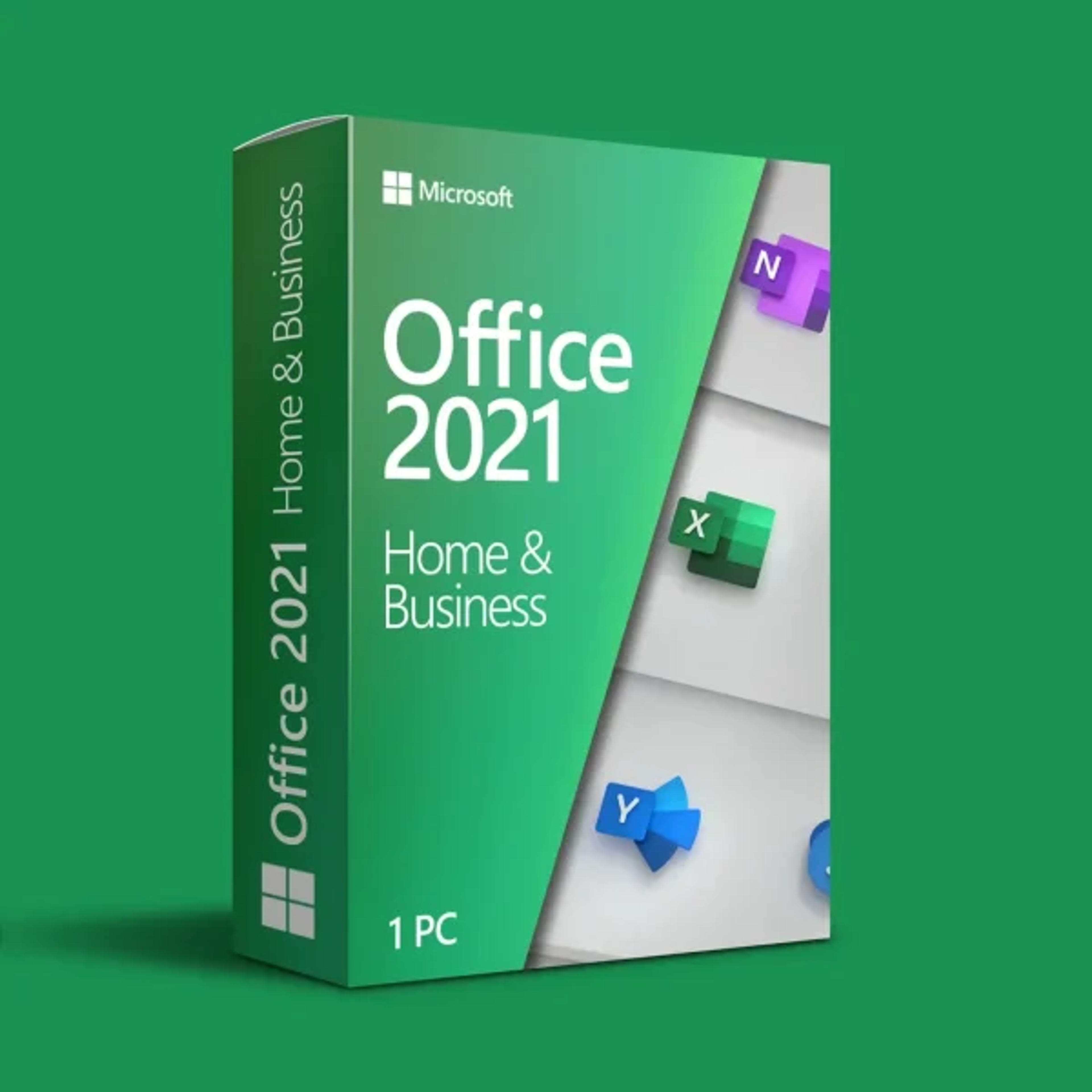 Office 2021 Home and Business For Mac Lifetime Valid