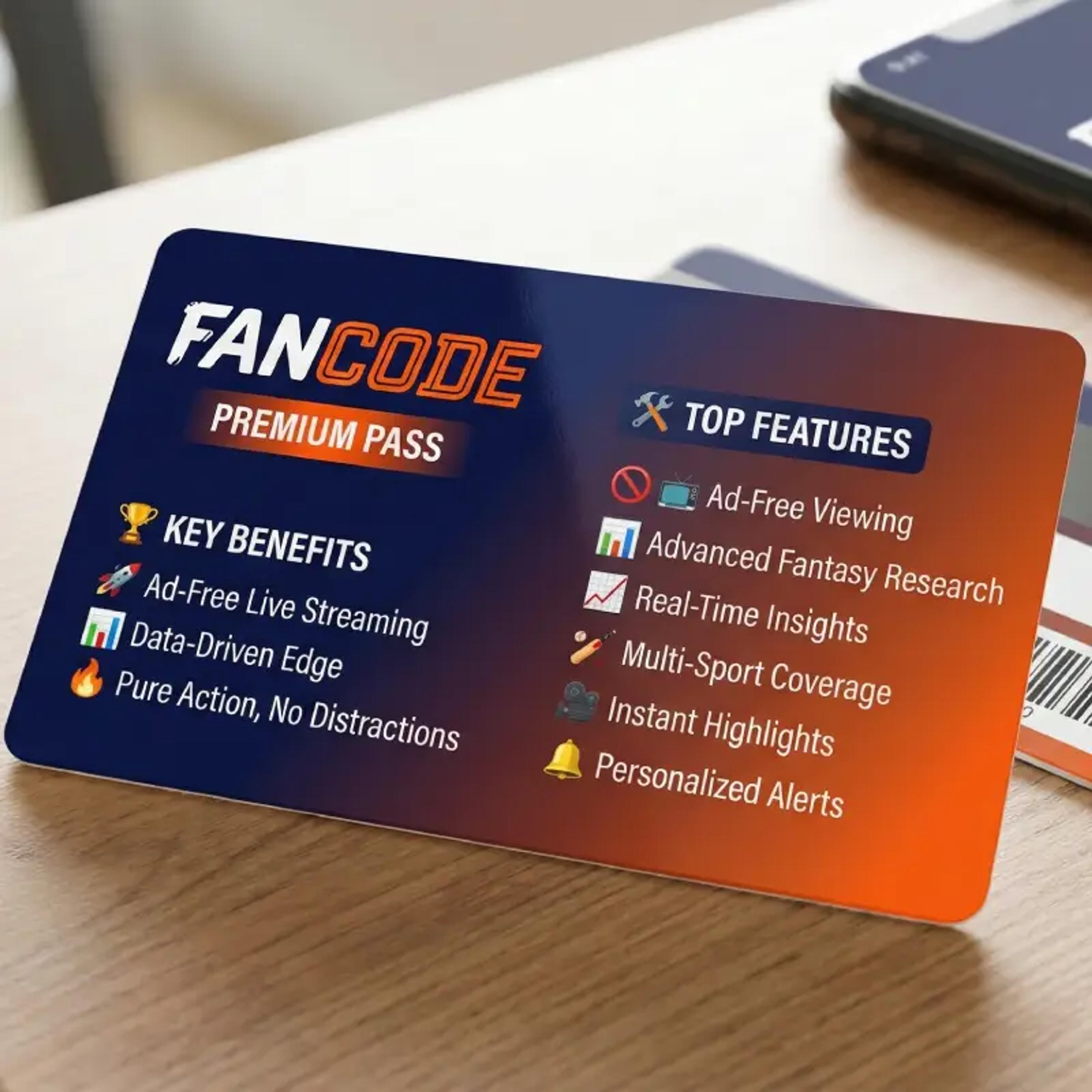 FANCODE ( For sports lovers) 6 Months
