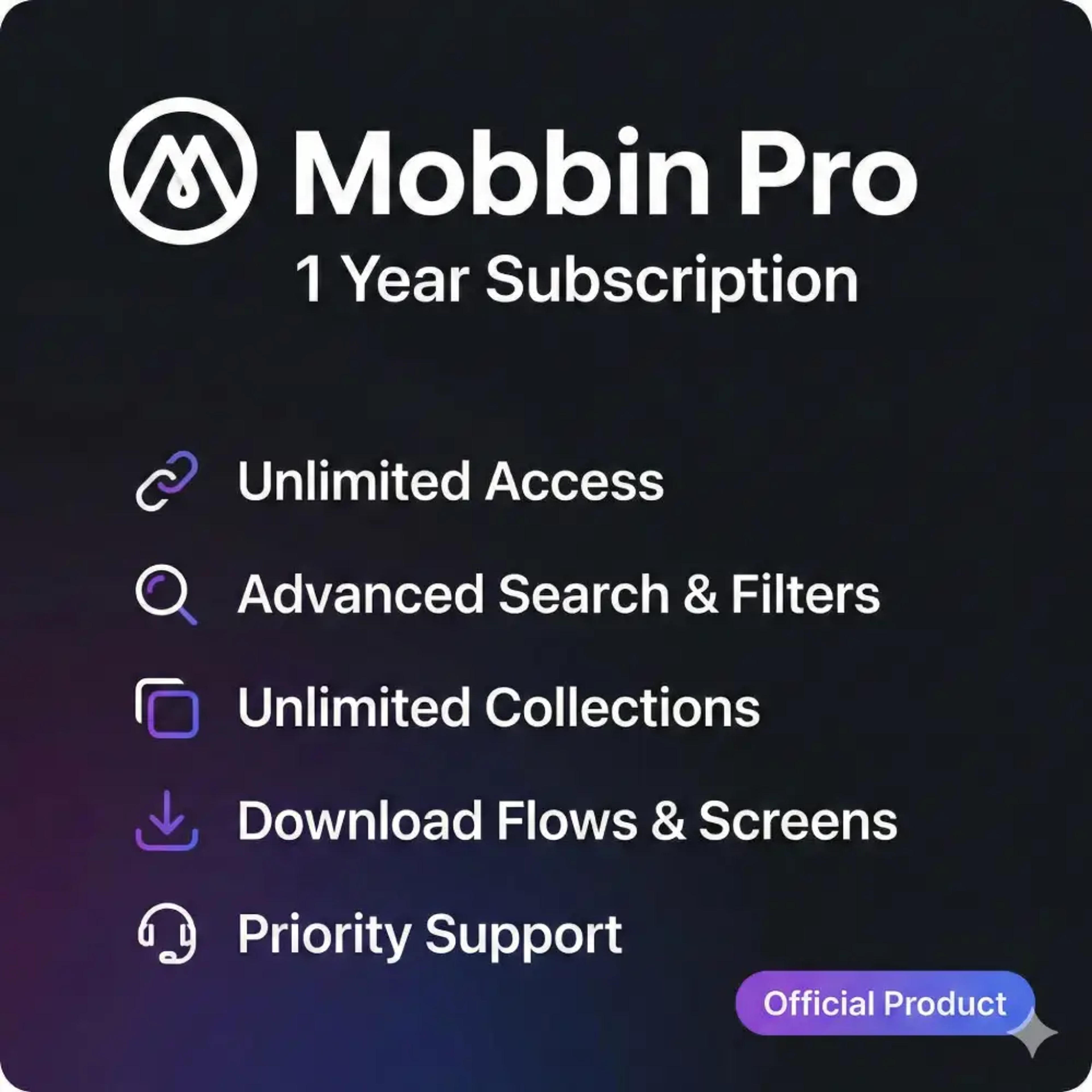 Mobbin Pro – 1 Year (WhatsApp Us for Current Price)