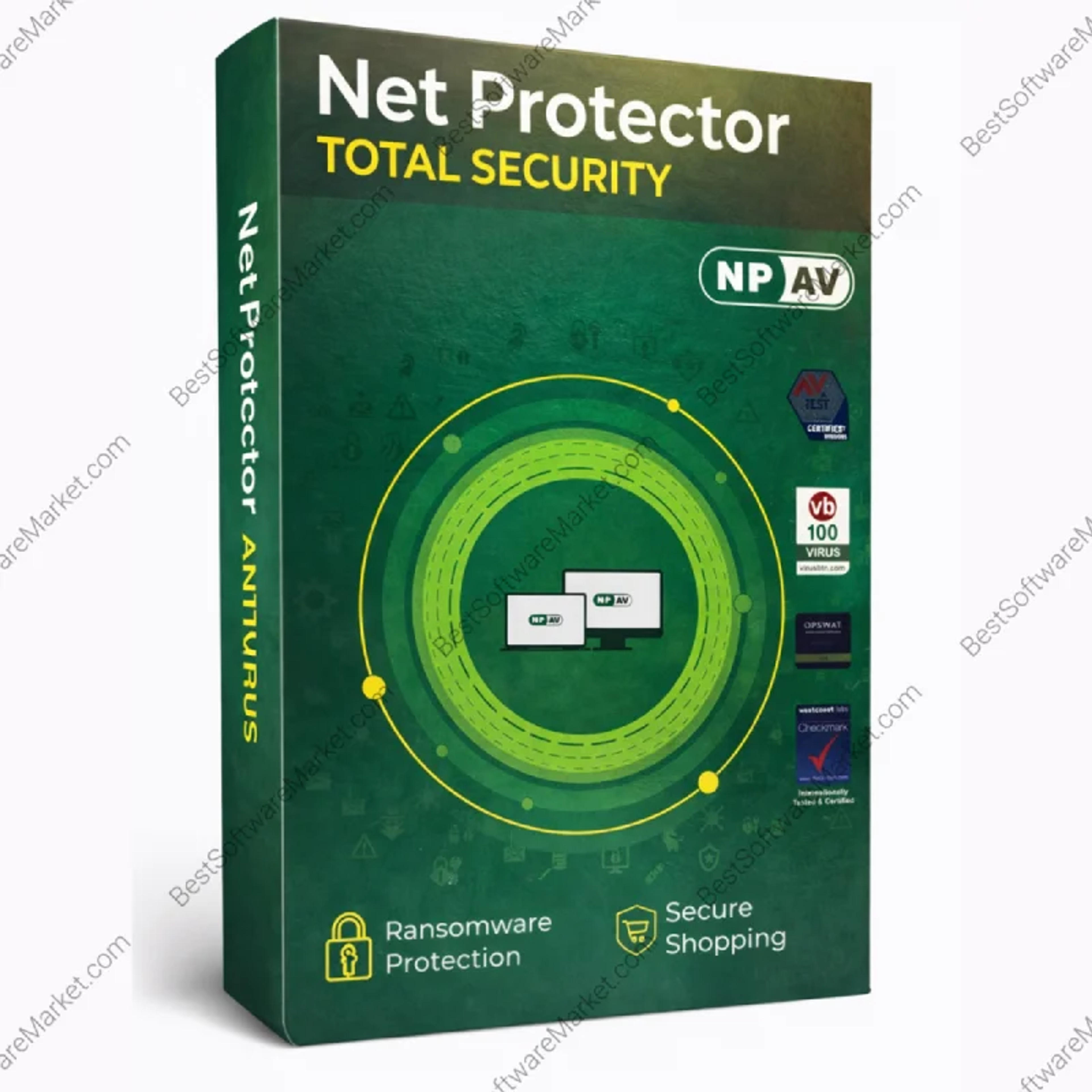 NPAV Net Protector Total Security 1pc 1year - For Medium Security