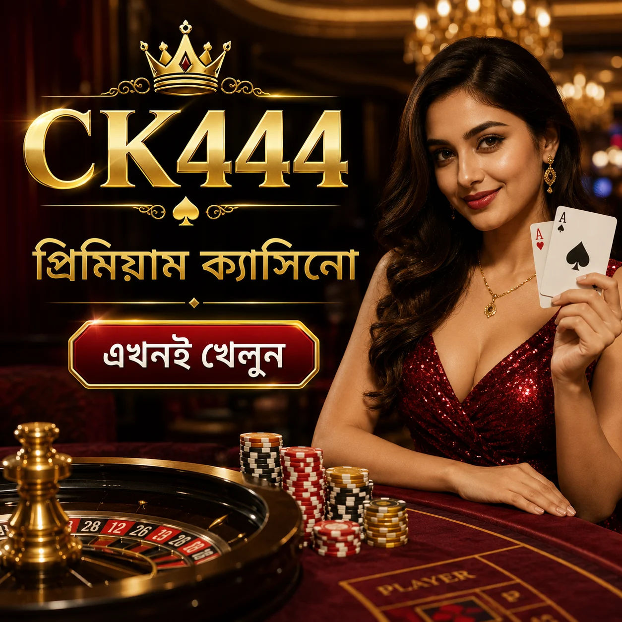 CK444 - Play Live Casino and Online Slot Games to Win Real Money via bKash Payment and Fast Withdrawal in Bangladesh