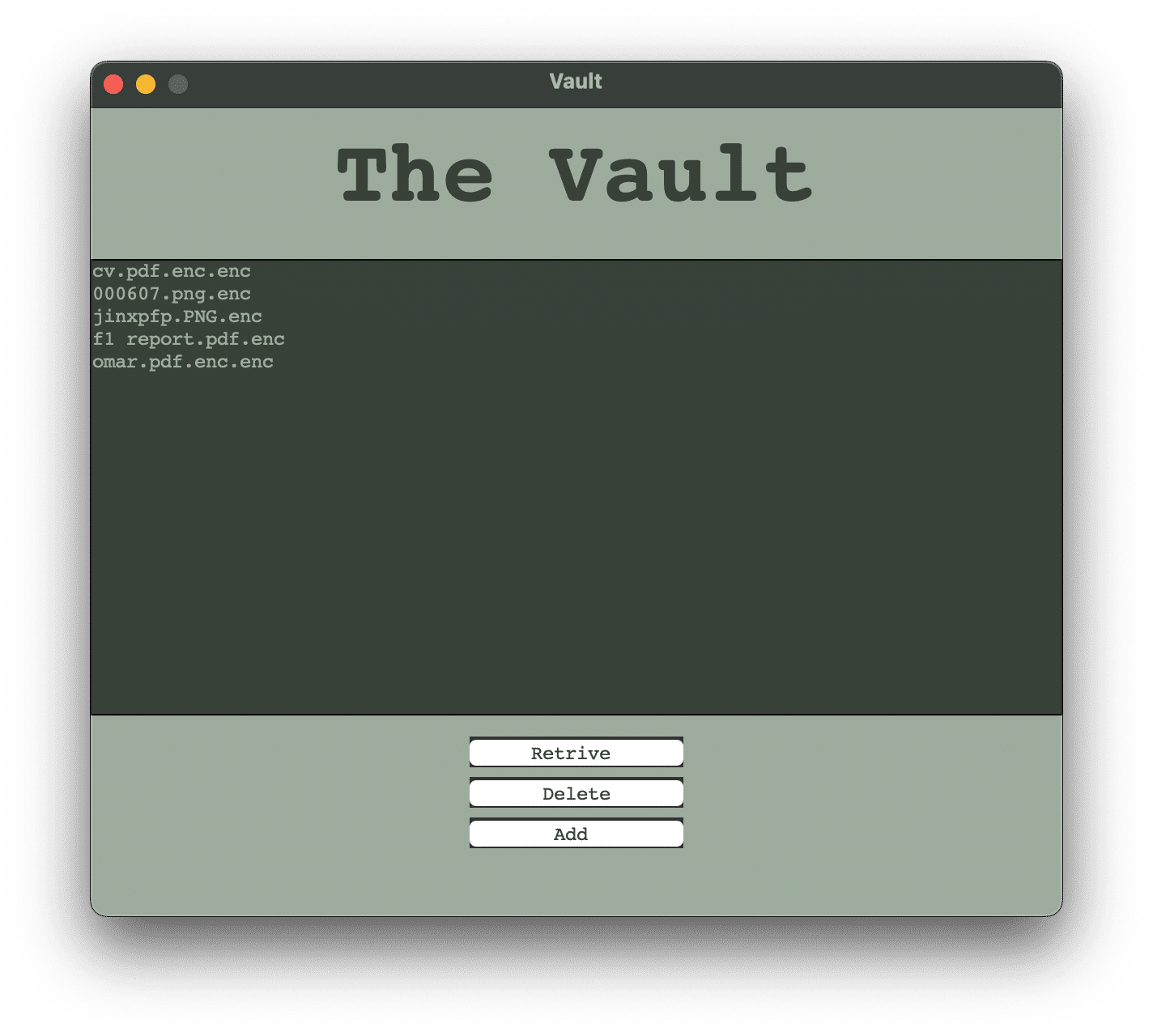 Vault