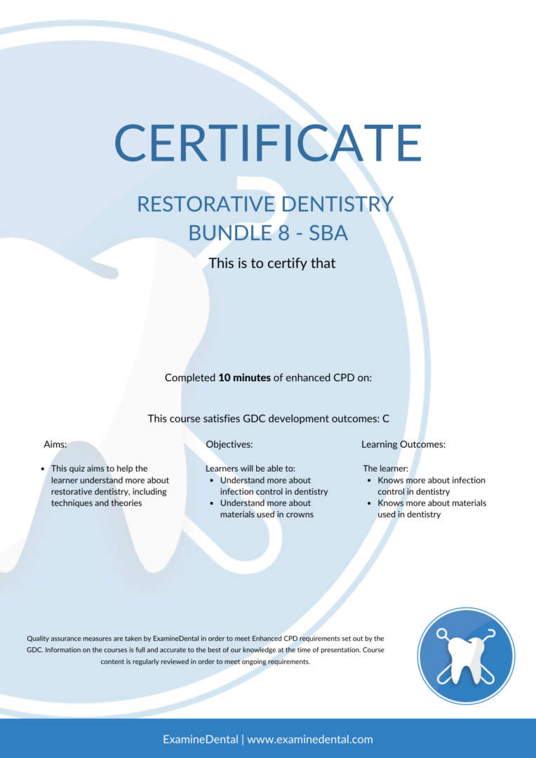 Dental CPD on ExamineDental Enhanced CPD ExamineDental