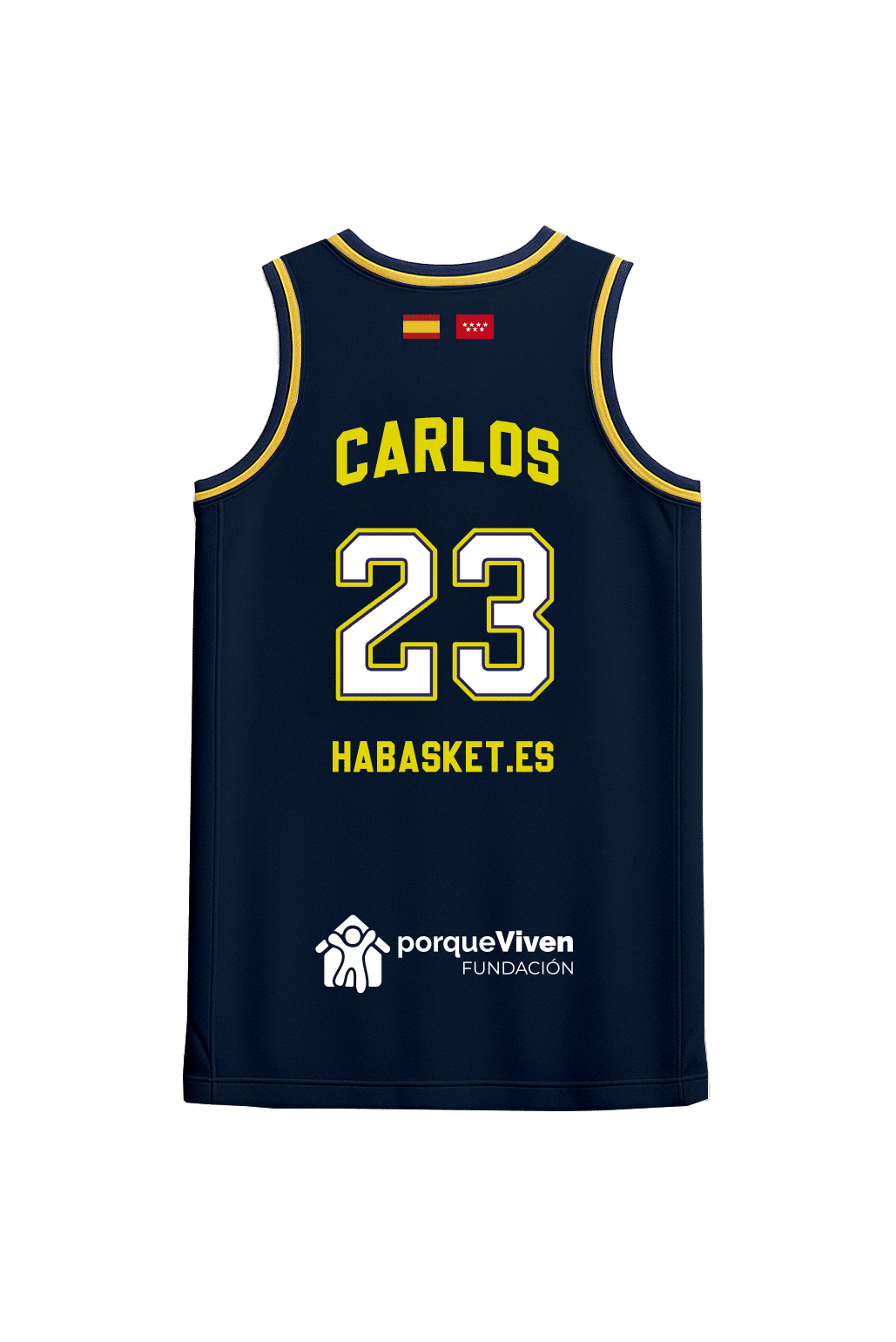 Camiseta Blanca Trasera
