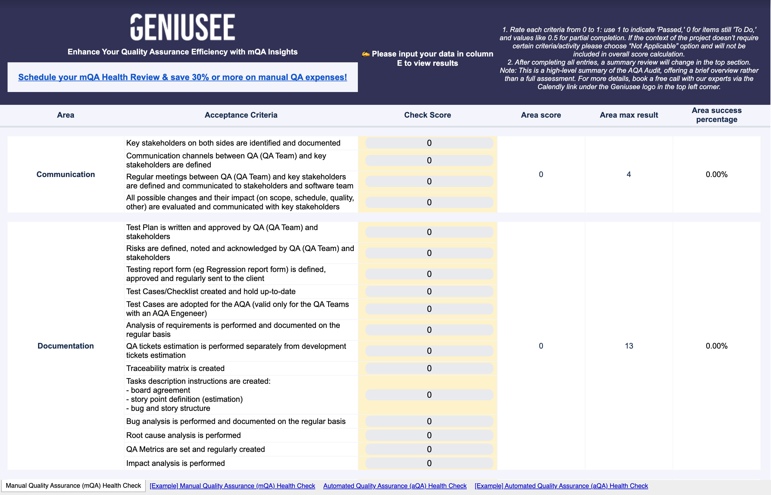 qa graphic