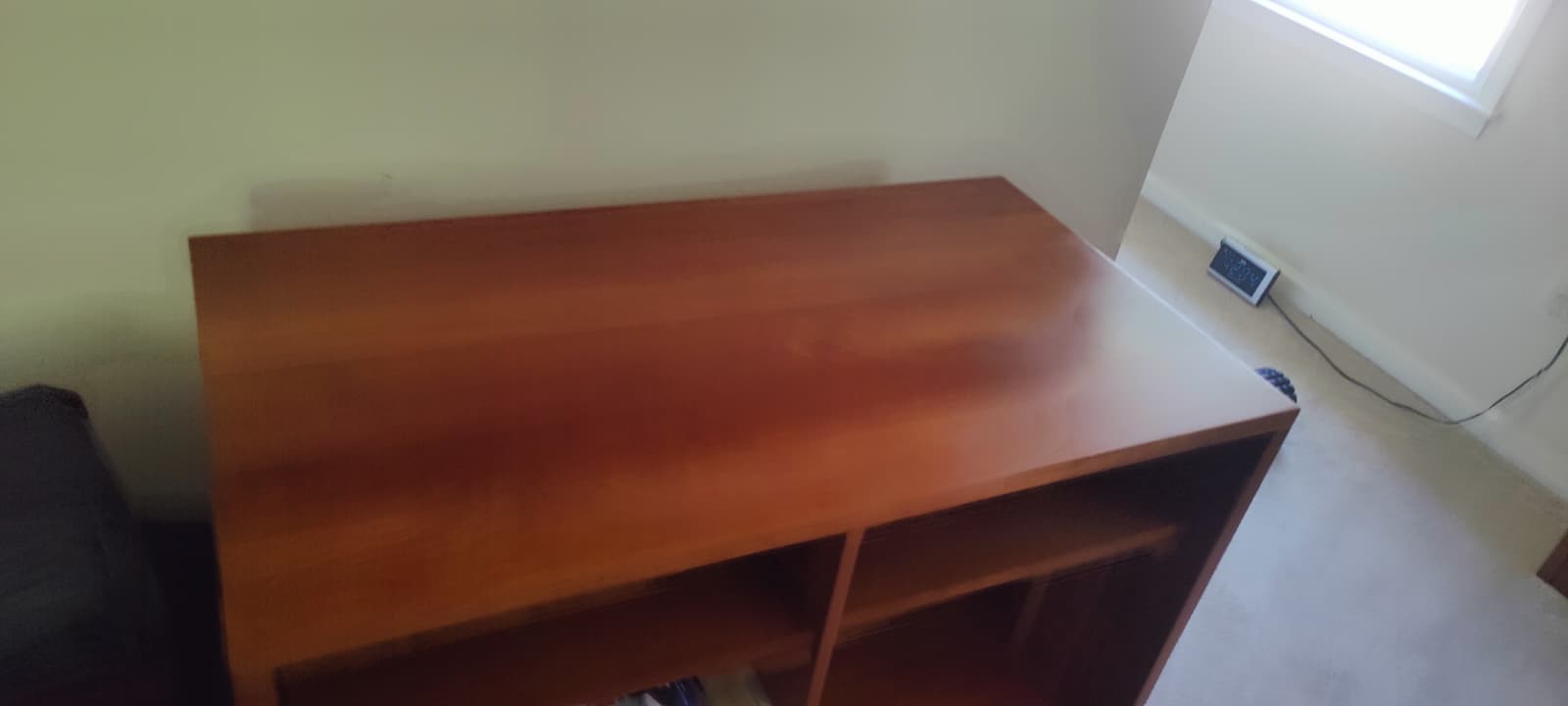 Restored desk with beautiful finish
