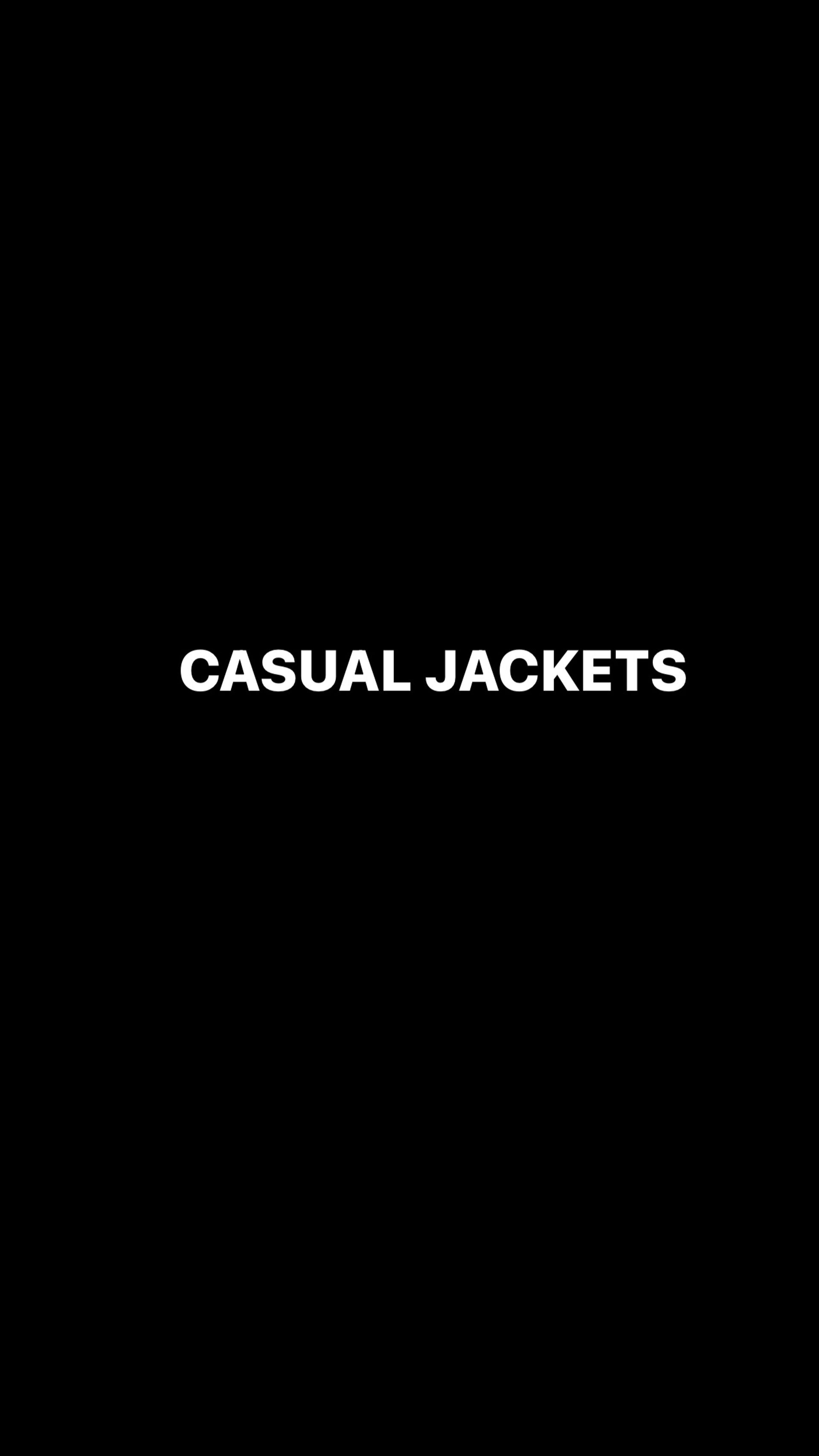 CASUAL JACKETS