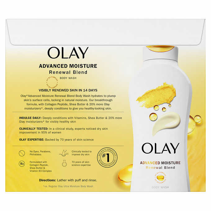 Olay Advanced Moisture renewal blend body wash Image