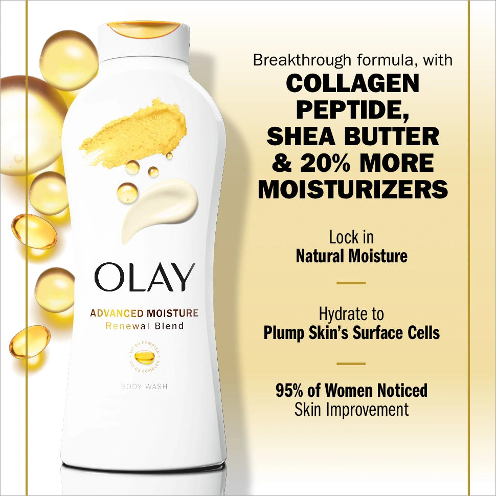 Olay Advanced Moisture renewal blend body wash Image