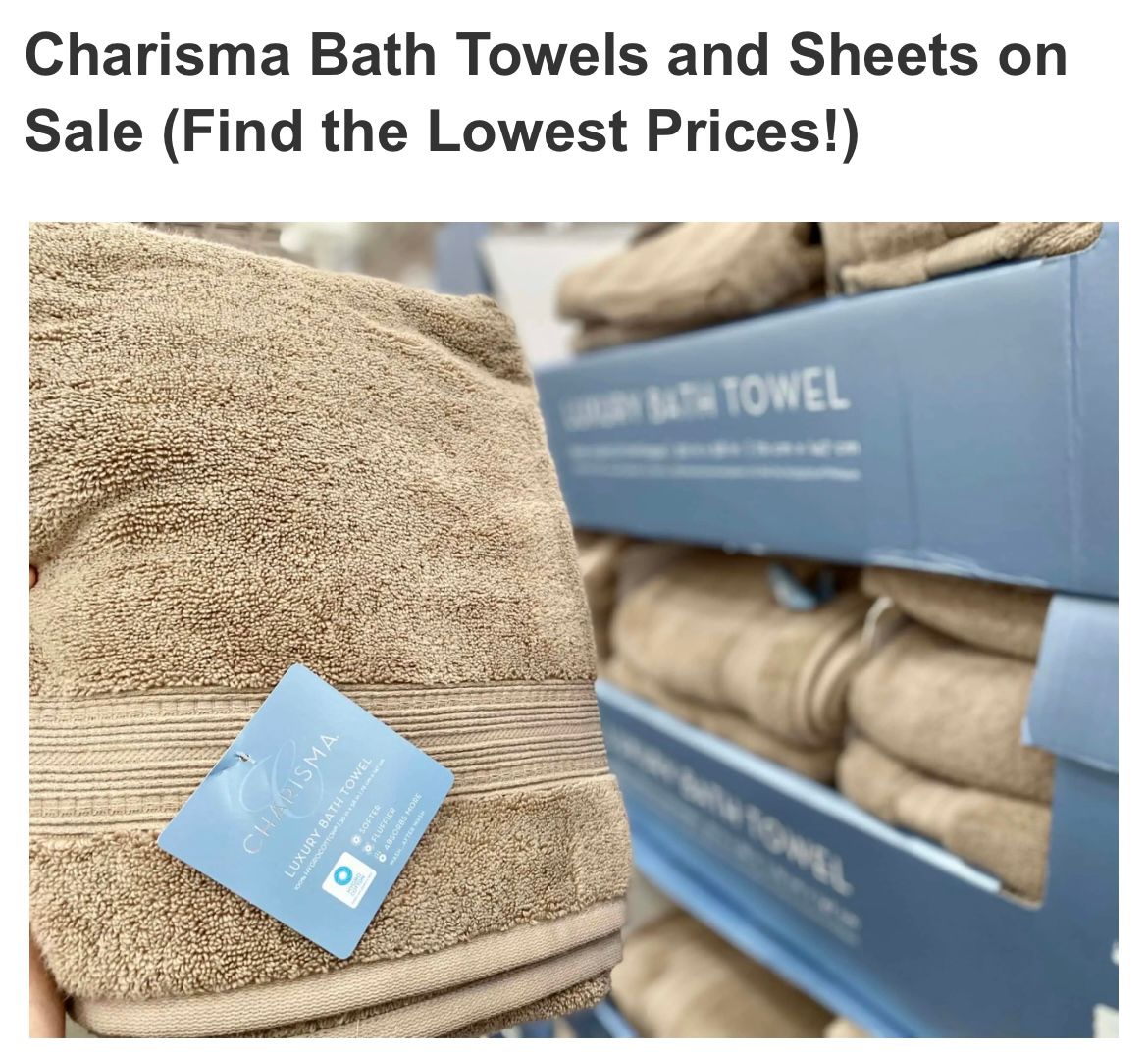 Charisma Ribbed Bath Towel 30” X 58” Image