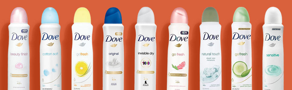 Dove Go Fresh Pomegranate Deodorant Spray Image