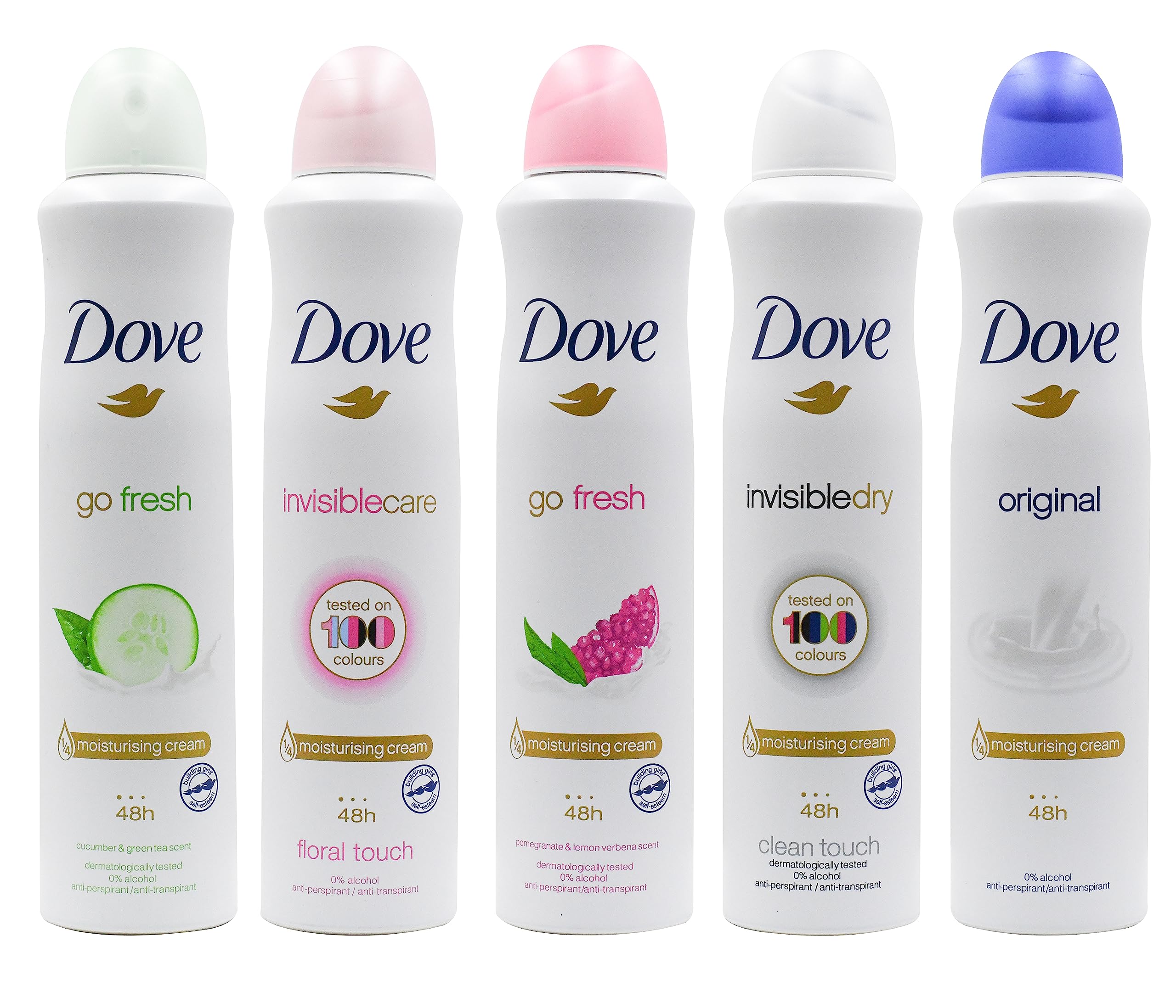 Dove Go Fresh Pomegranate Deodorant Spray Image