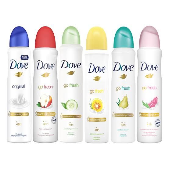 Dove Go Fresh Pear & Aloe Deodorant Spra Image