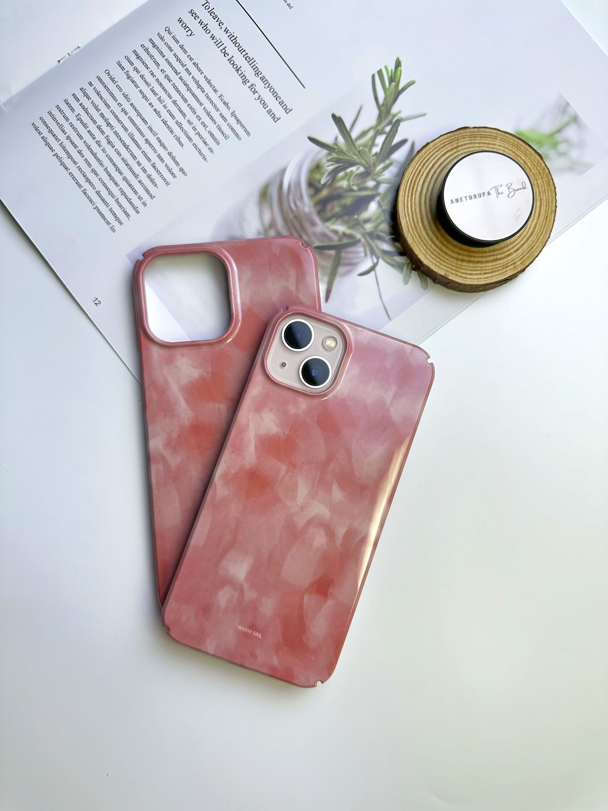 PINK SPLASH PHONE CASE image