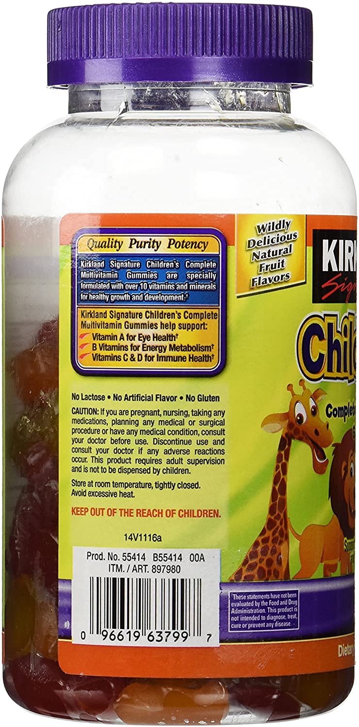 Kirkland Signature Children Multivitamin Gummies Image