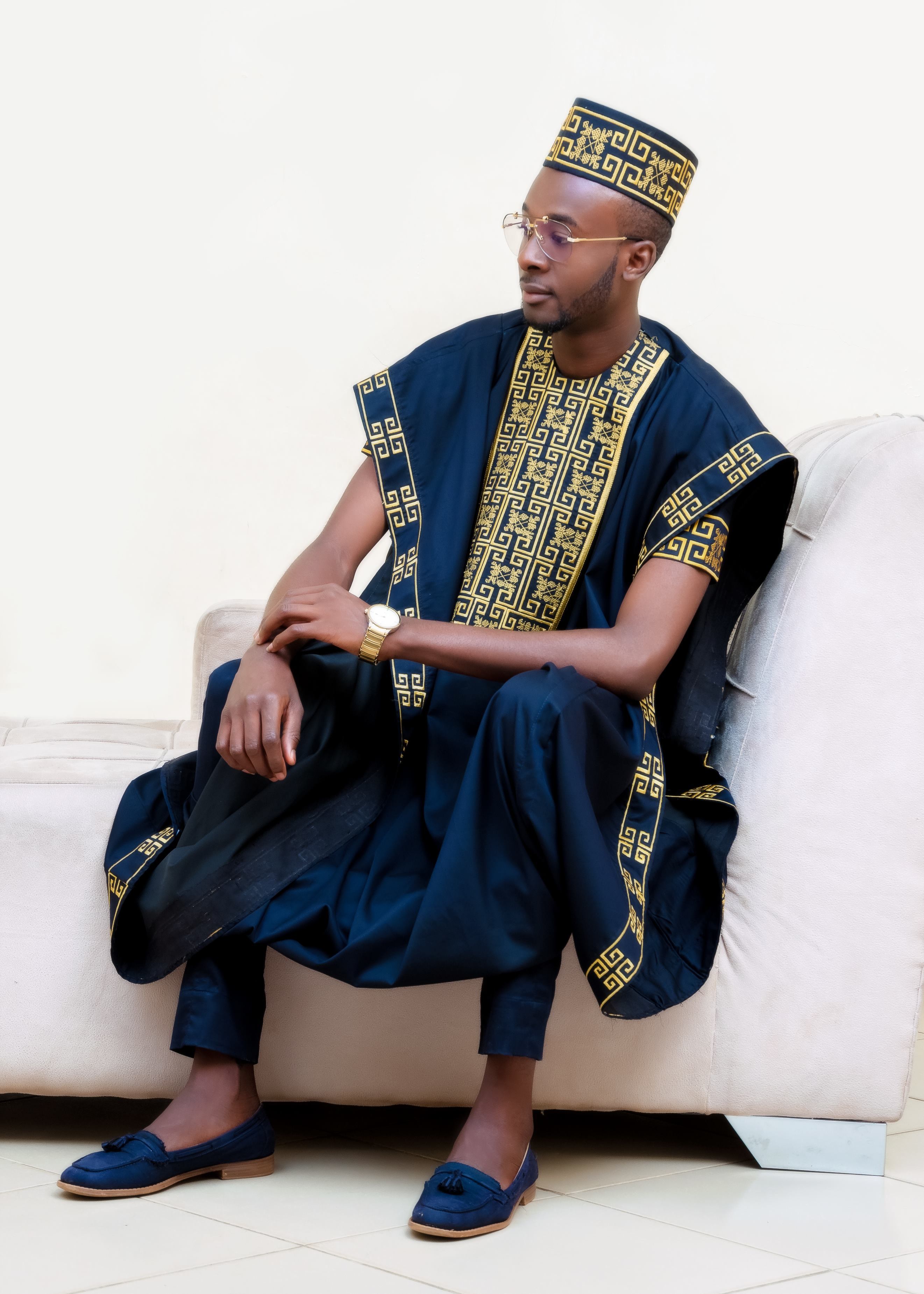 Men's Dashiki clothing, African Dashiki suit, African men's clothing, Occasional outfits, Image