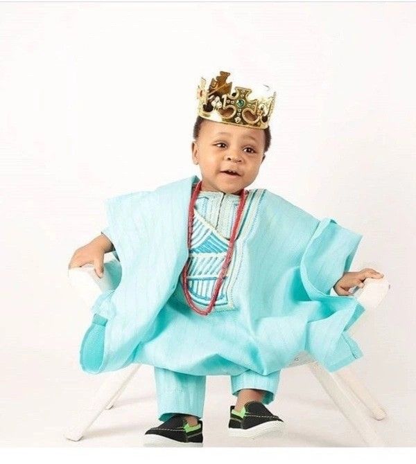 African Agbada dress for kids, African kids Clothing, African, Clothing Image